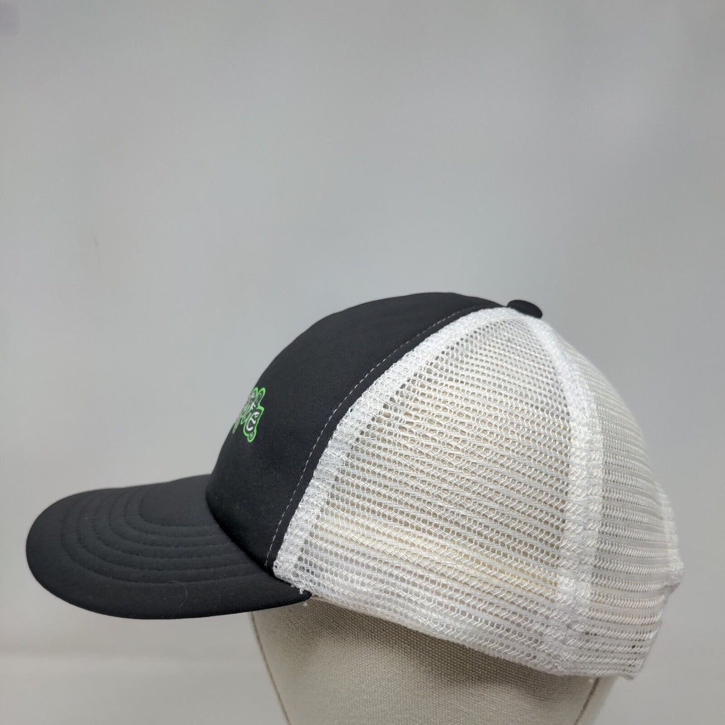 Diesel Life Skull Snapback Mesh Back Trucker Hat Black OSFA Colorblock