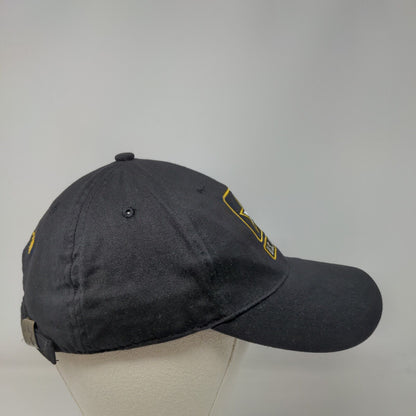 US Army Slideback Hat Black One Size Embroidered Adjustable 6 Panel