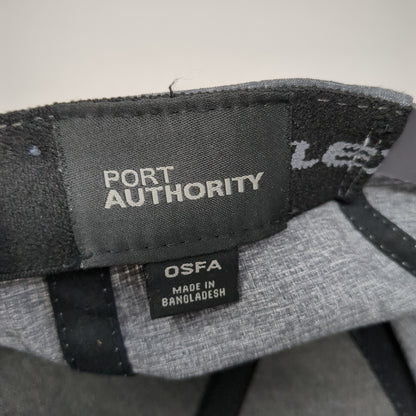 Simplot Spell Out Snapback Hat Gray One Size Flexfit 110 Port Authority