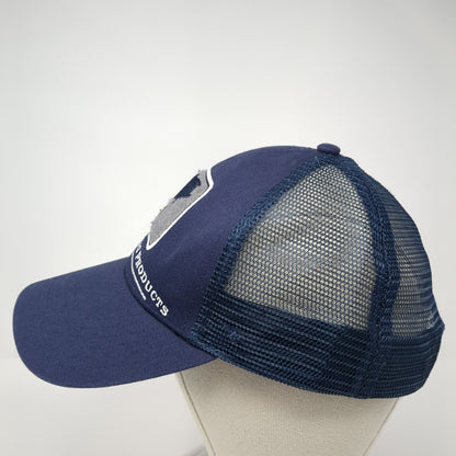 Simms Fishing Products Snapback Mesh Back Trucker Hat Blue One Size