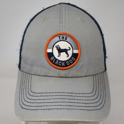 47 Brand Gray Blue One Size Trucker Hat The Black Dog Snapback Mesh Patch Logo