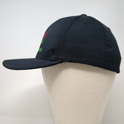 Sport-Tek Baseball Cap Black XL Flexfit Embroidered Quality Electric Logo Hat