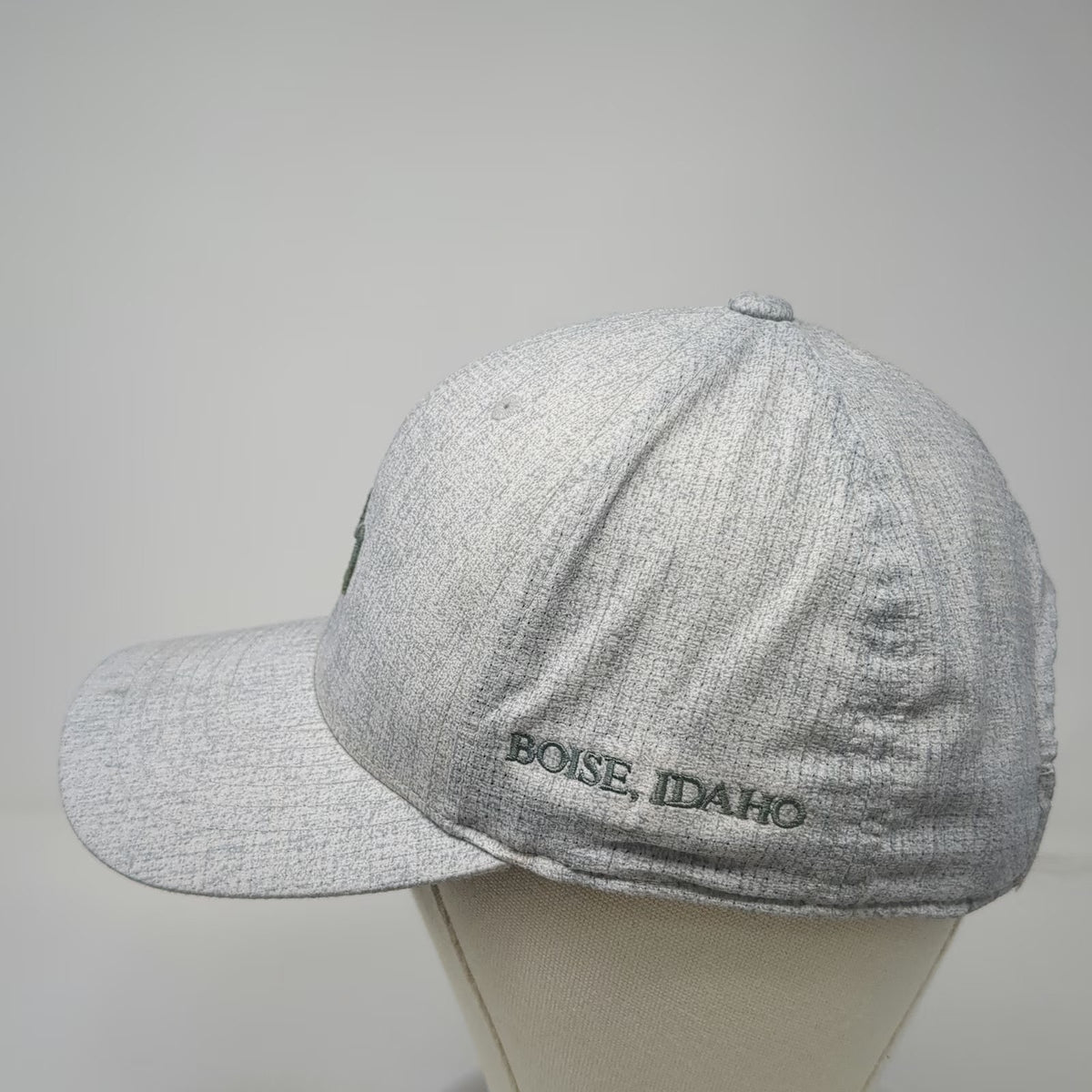 Adidas Snapback Gray Hat One Size Boise Idaho State Map Polyester Golf Cap