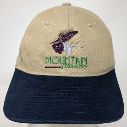 Port Authority Baseball Cap Beige Blue One Size Strapback Mountain Shadows Hat