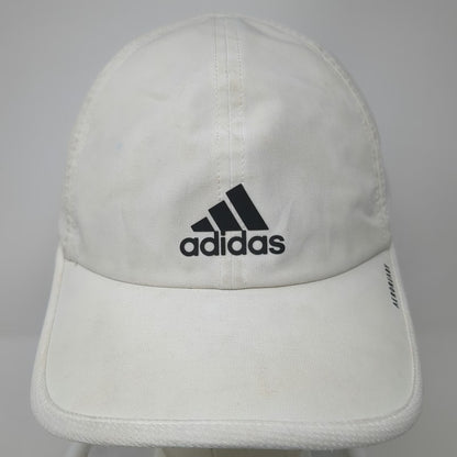 Adidas Baseball Cap White One Size AEROREADY Performance Golf Strapback Hat Gray