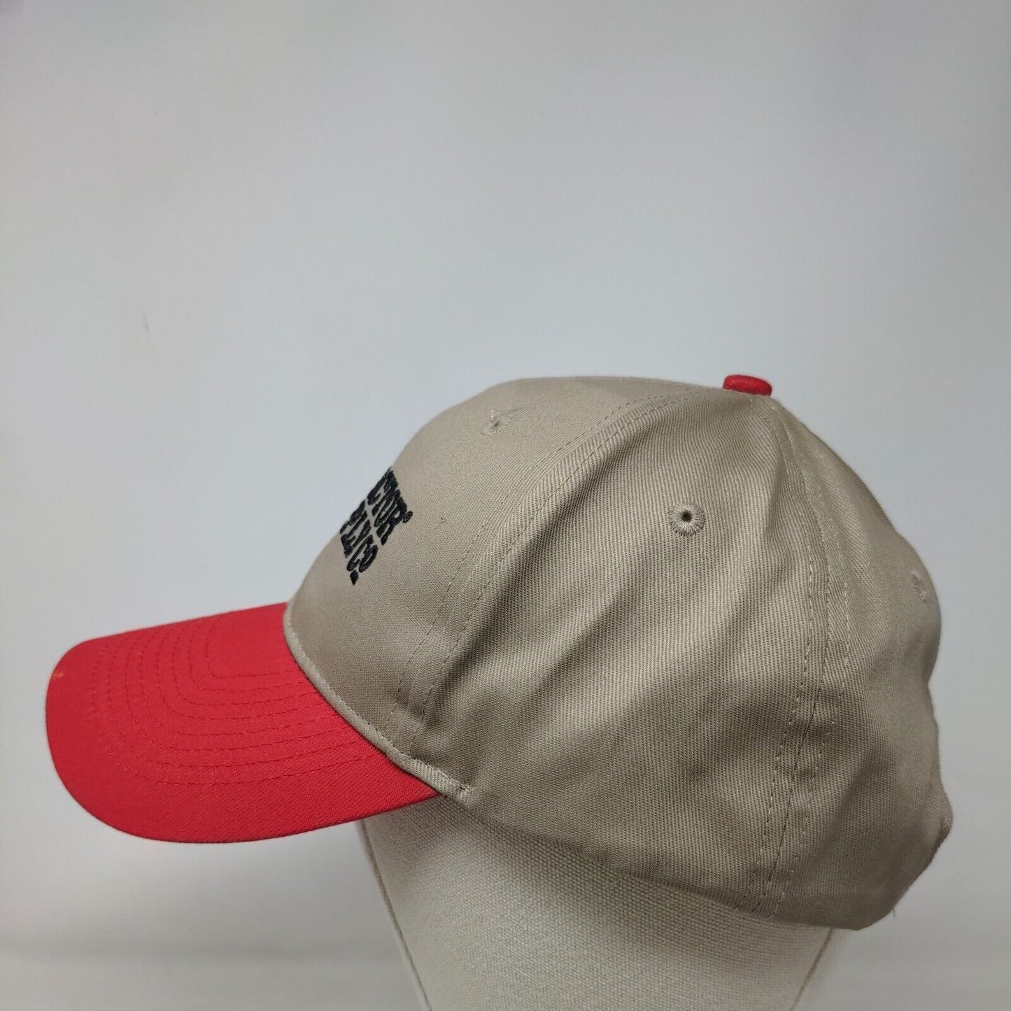 Tractor Supply Co. Snapback Hat OSFA Tan Adjustable Embroidered Logo