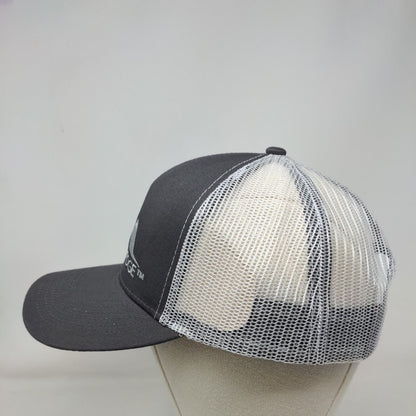 TCM Contractor's Edge Snapback Trucker Hat Gray OSFM Embroidered Mesh Back OC