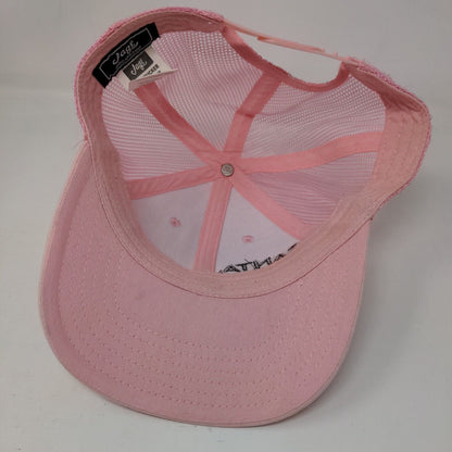 Santa Cruz Territorio-Crossfit Snapback Trucker Hat Pink 56cm 6 Panel