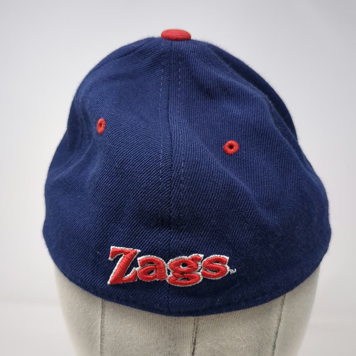 Gonzaga Bulldogs NCAA Zephyr Cap Blue 6 7/8 Wool Fitted Zags Mascot Hat College