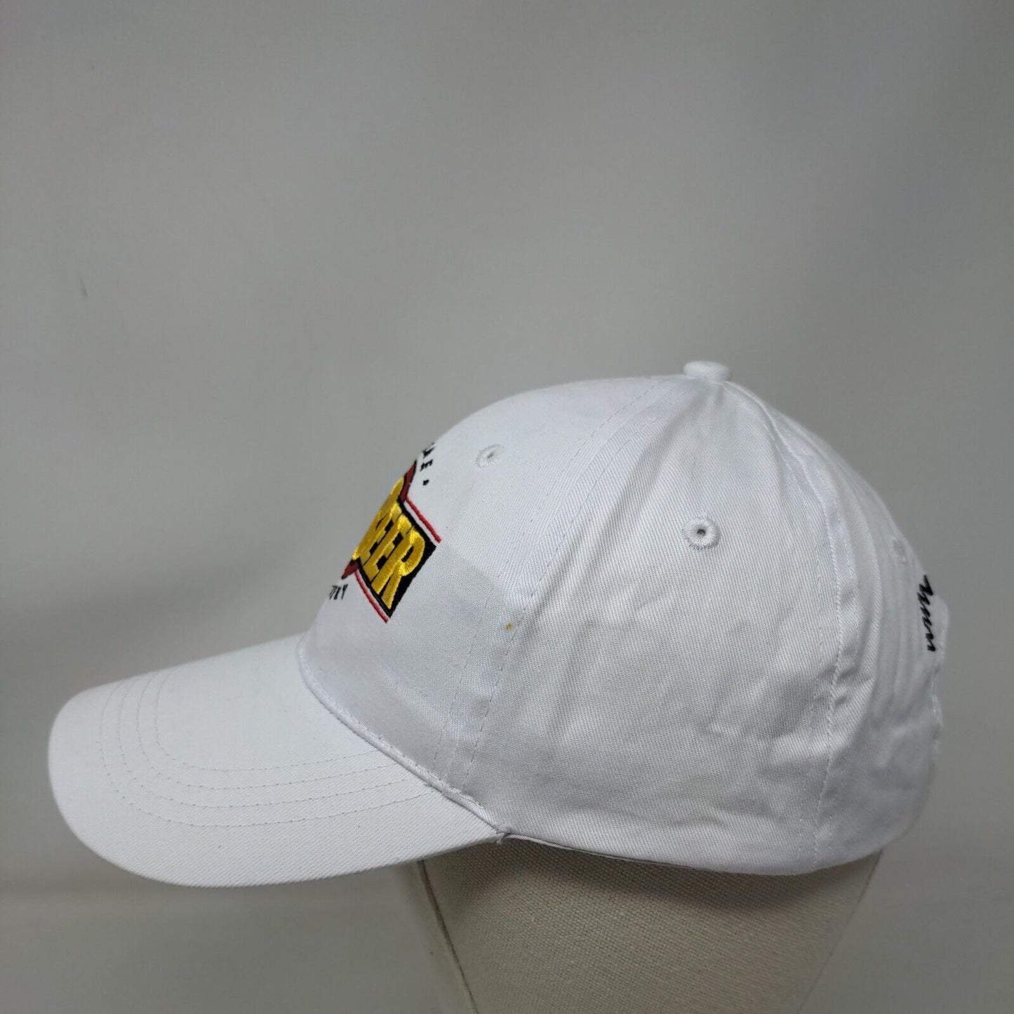Mr. Beer Home Brewery Strapback Hat White One Size Embroidered 6 Panel