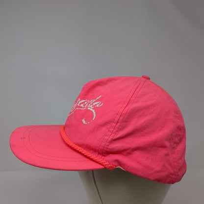 Colorado Reno Snapback Hat Pink One Size Adjustable 6 Panel Rope KC Caps