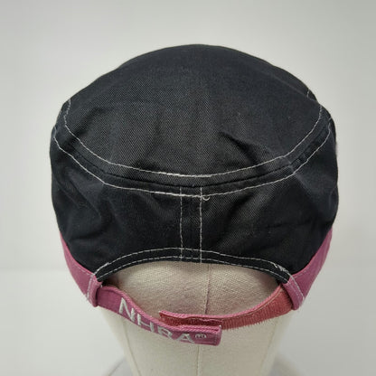 Main Gate Black Army Cap One Size NHRA Sequin Hot Rod Diva Pink Filigree Hat