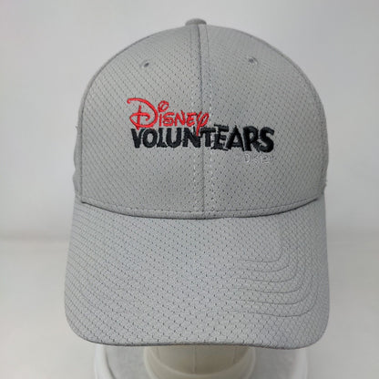Disney Voluntears Strapback Hat Gray OSFA Adjustable Embroidered W/Tags