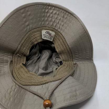 OC Sports Men's Boonie Hat Wide Brim Tan Size OSFM Embroidered Agrisolutions