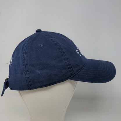 Otto Men's Slideback Hat Blue Size OSFM Embroidered ECHO Logo Cotton