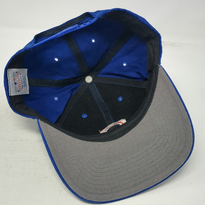 Chicago Cubs MLB Twins Enterprise Snapback Blue One Size Hat Gray Underbrim Red