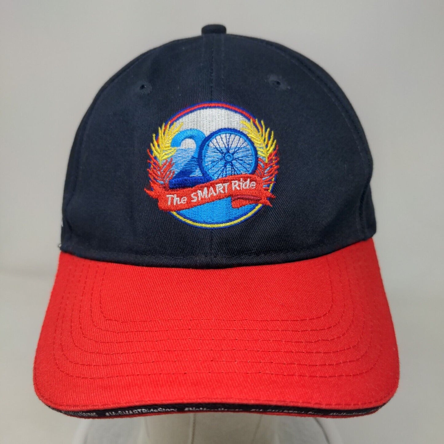 The Smart Ride Community Health Strapback Hat Multi One Size Embroidered