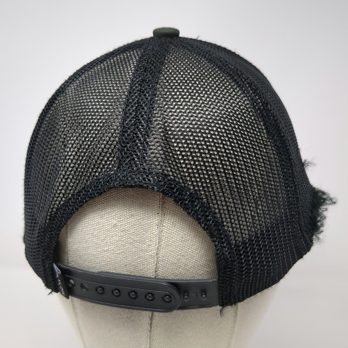 Winter Wildlands Alliance Trucker Hat Black One Size Mesh Back Snapback Patch
