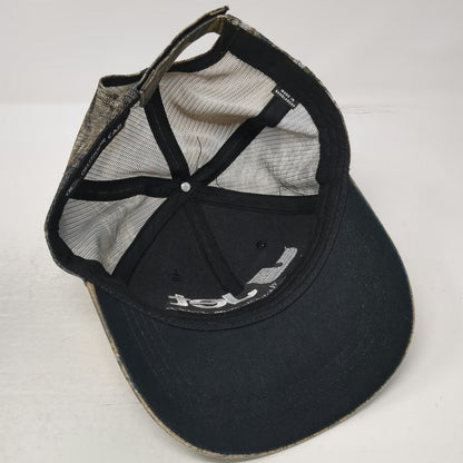 Outdoor Cap Baseball Cap Green One Size Camo Mesh Back Jet Wastewater Logo hat
