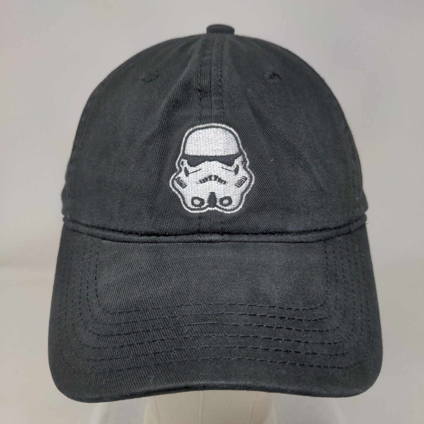 Star Wars Stormtrooper Slideback Hat Black One Size Embroidered 6 Panel