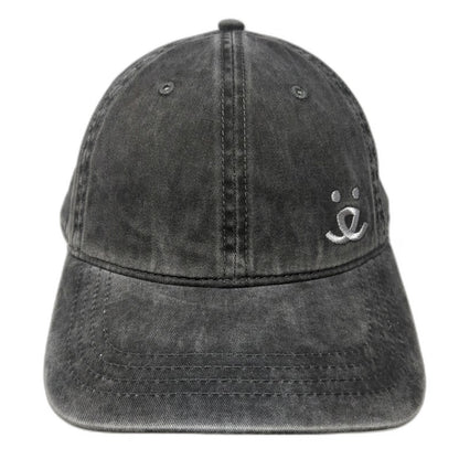 Best Friends Animal Society Gray Baseball Cap One Size Acid Wash Cotton Hat