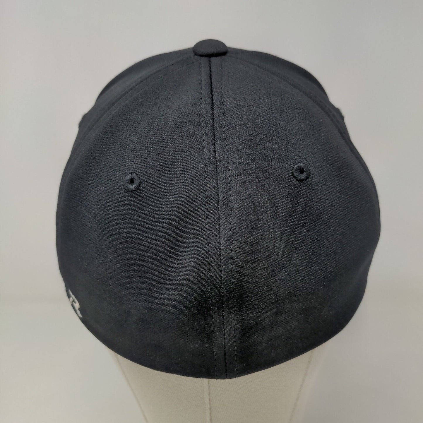 Richardson Men's Fitted Hat Black Size S-M Embroidered B Logo PTS 20