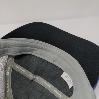 Simms Fish Snapback Mesh Back Trucker Hat Multi OSFM Colorblock