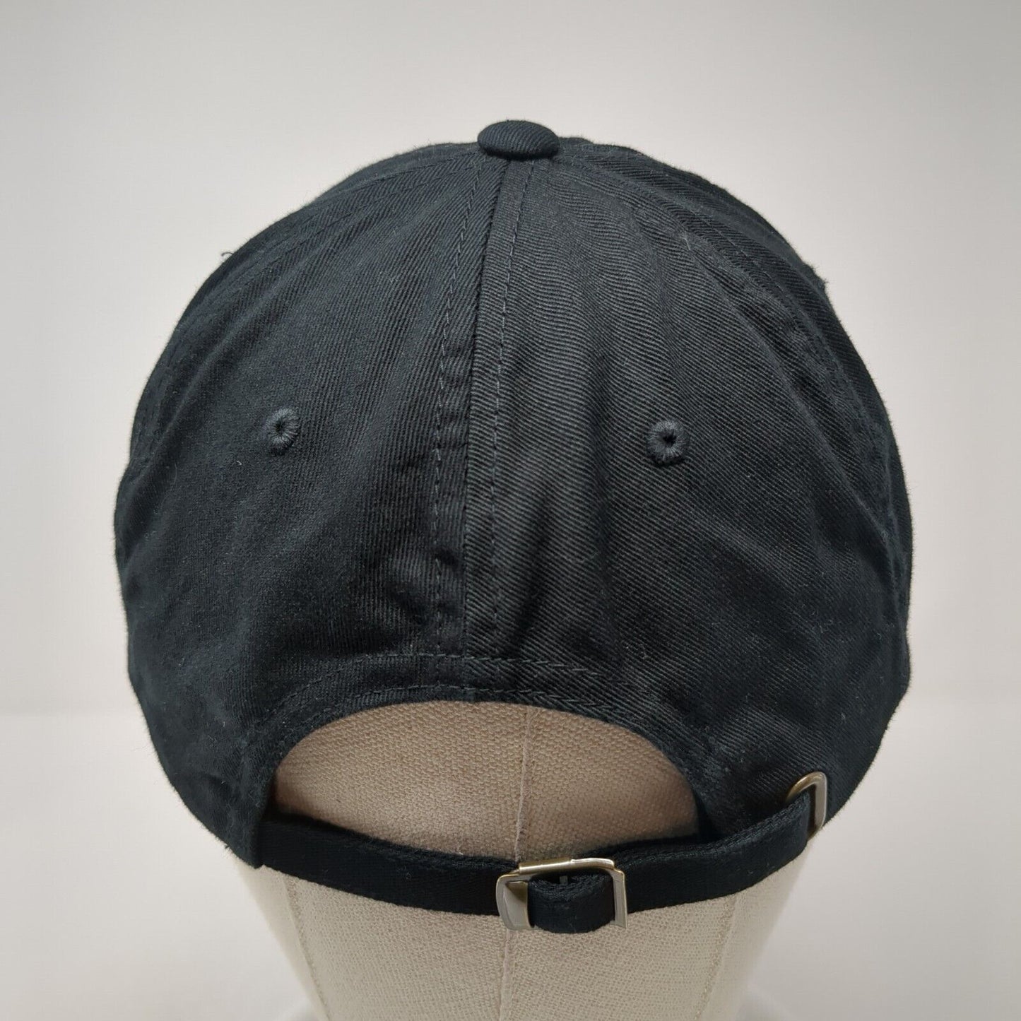 StellarWP Slideback Hat Black One Size Adjustable Embroidered Classics Yupoong