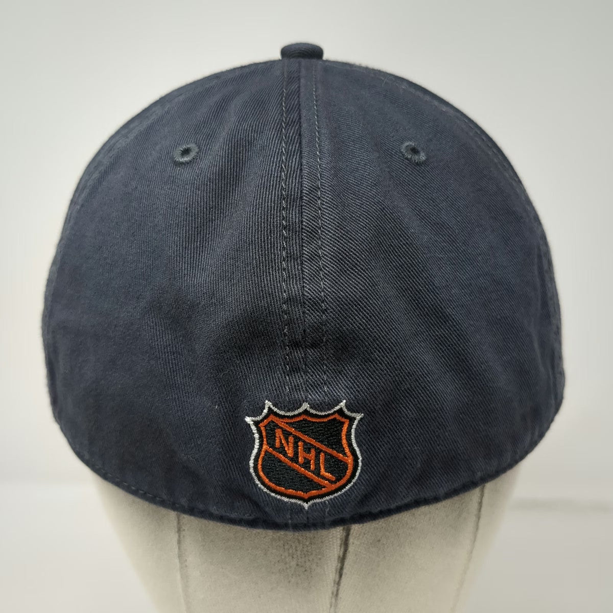 Hartford Whalers NHL '47 Cap Gray L Green Undervisor Logo Embroidered Fitted Hat