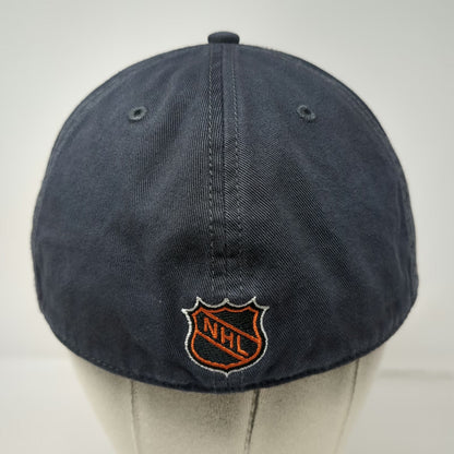 Hartford Whalers NHL '47 Cap Gray L Green Undervisor Logo Embroidered Fitted Hat