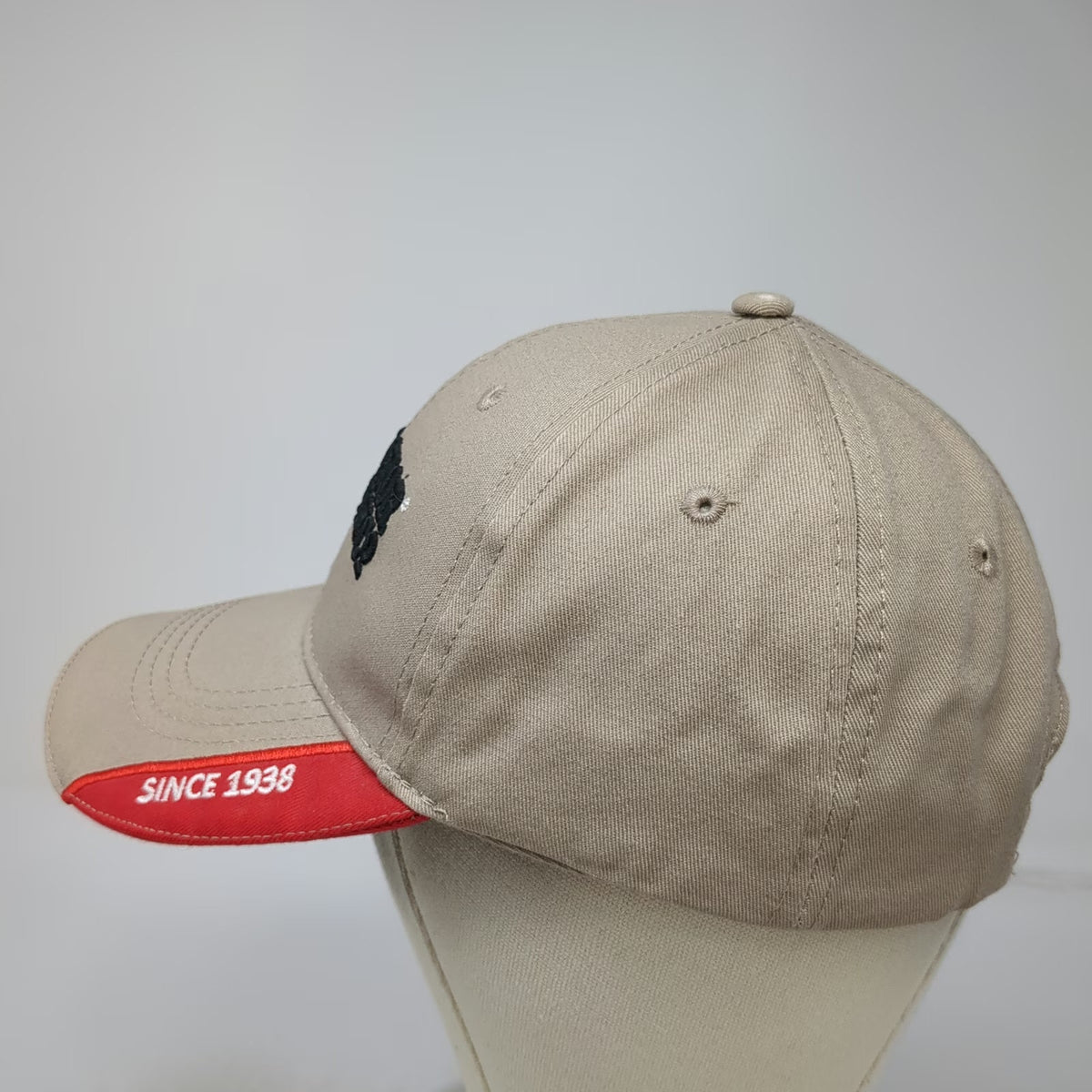 Tractor Supply Co Beige Baseball Cap One Size Since 1938 Logo Slideback Hat