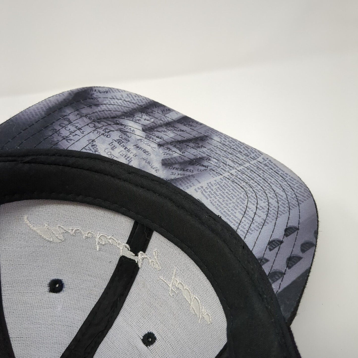 Marked by Faith Snapback Hat Black One Size Adjustable Embroidered 6 Panel Jokes