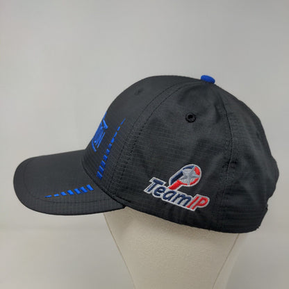 Cap America Men's Strapback Hat Black Embroidered IHSAA Foundation Logo