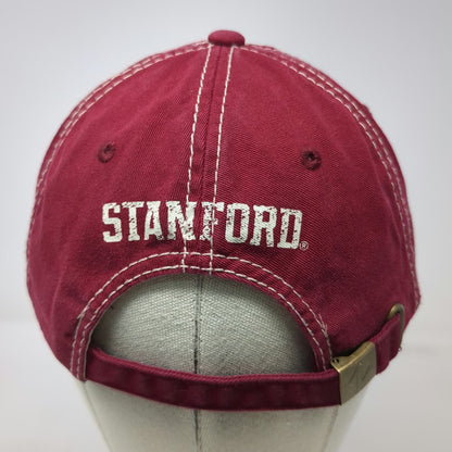 Stanford Cardinal NCAA Zephyr Red One Size Hat Contrast Stitching Slideback Logo