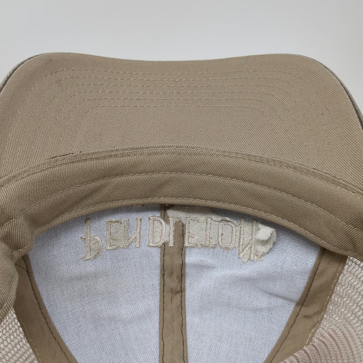 Pendleton Whisky Baseball Cap Brown One Size Bucking Bronco Let'er Buck Hat