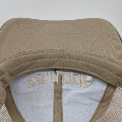 Pendleton Whisky Baseball Cap Brown One Size Bucking Bronco Let'er Buck Hat