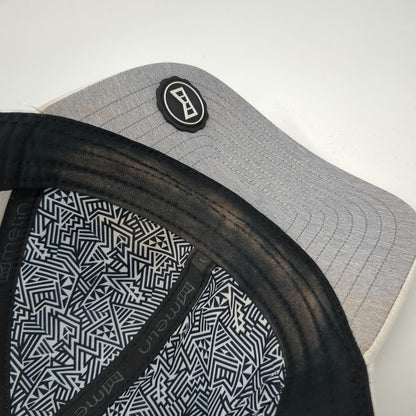 Melin Trucker Hat White One Size Perforated Performance Snapback Hydro A-Game