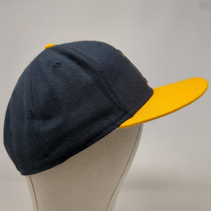 Letter B Fitted Hat Multi 7 1/4 Embroidered Montana Colorblock The Game