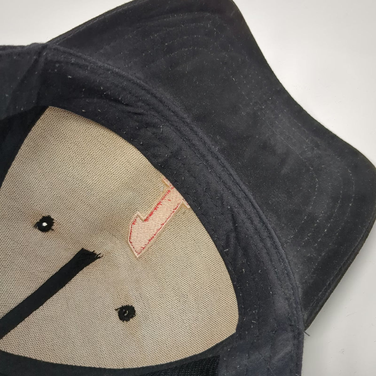 Forever 21 5 Panel Black One Size Number 1 Nation Under God Suede Style Hat