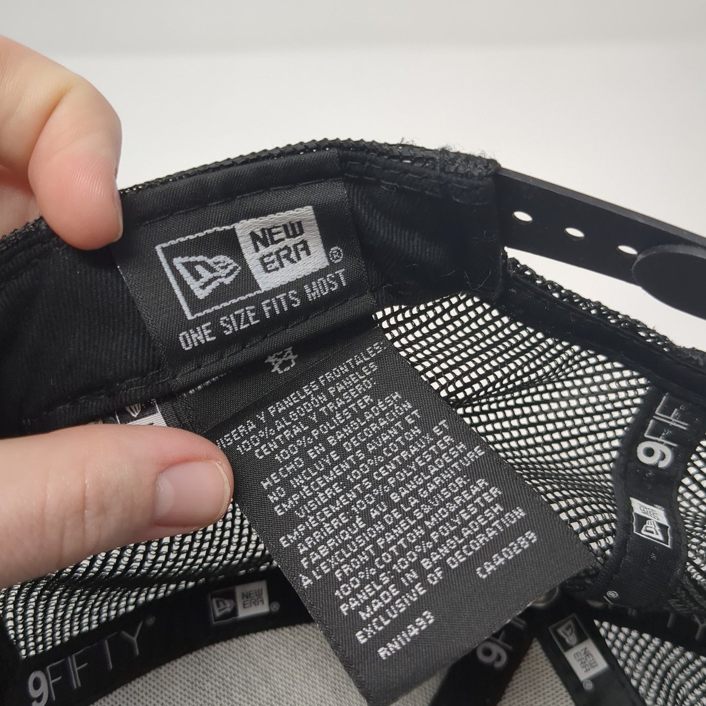 Hargan Insulation Service Trucker Hat Black OS Adjustable Mesh Back New Era