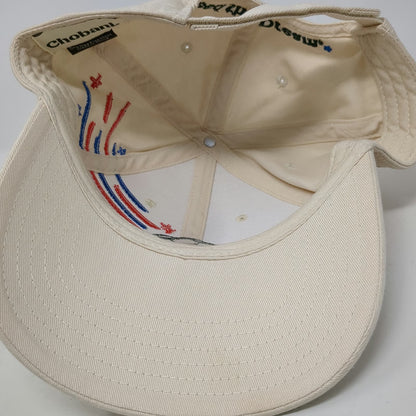 Chobani Baseball Cap Beige One Size USA Soccer Feed the Dream Strapback Hat
