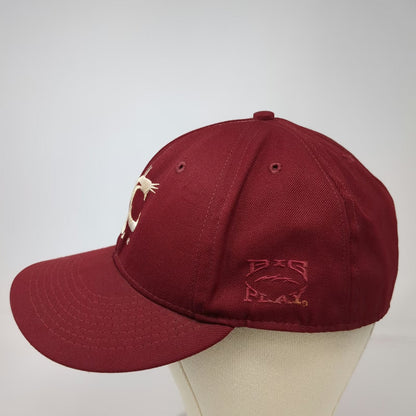 Big Play Washington State Cougars NCAA Cap Red 7 3/4 Fitted Gray Underbrim USA