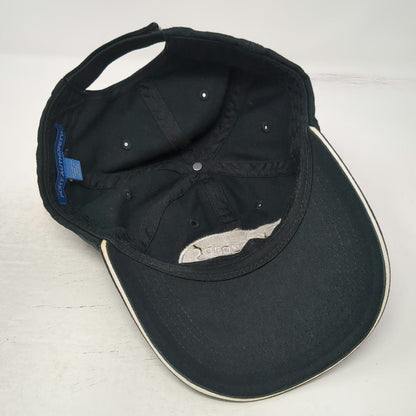 Port Authority Baseball Cap Black One Size Crossroads RV Embroidered Cotton Hat