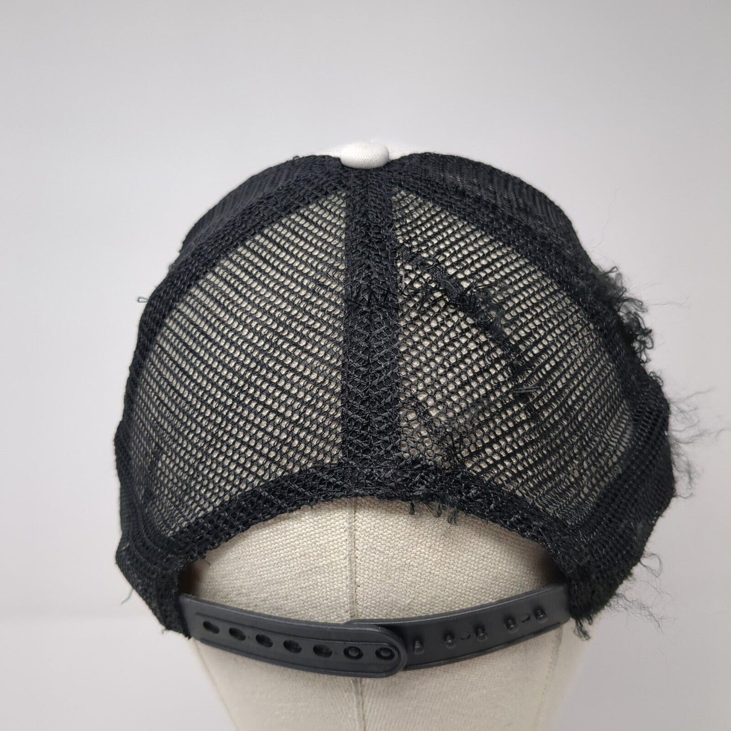 Idaho Freeride Snapback Trucker Hat Black One Size Mesh Back District