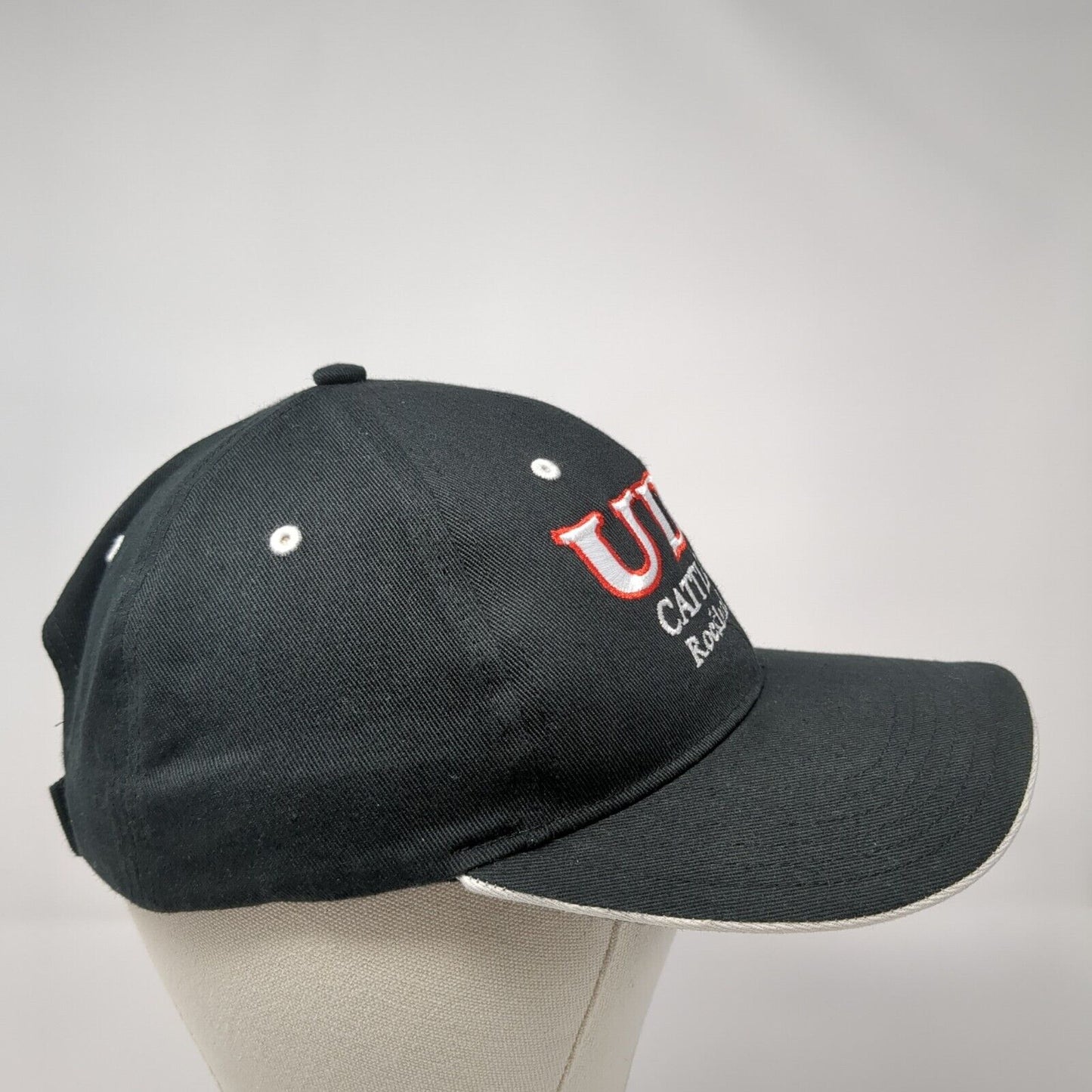 UDY Cattle Co. Rockland ID Strapback Hat Black One Size Richardson