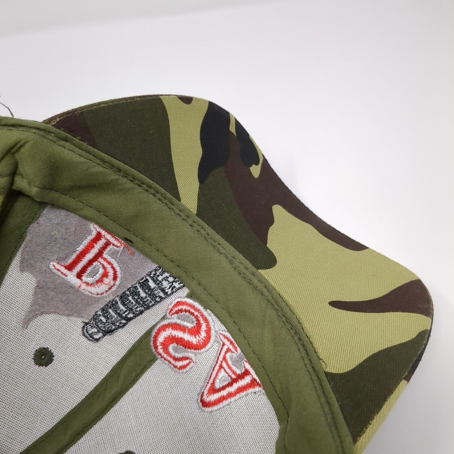 Pisa Italia Strapback Hat Camouflage 58cm Adjustable Embroidered
