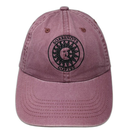 Port Authority Baseball Cap Red One Size Sorbenots Coffee Sun Logo Cotton Hat