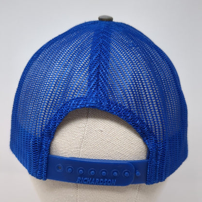 Richardson Snapback Mesh Back Trucker Hat Multi Embroidered Logo Outdoor