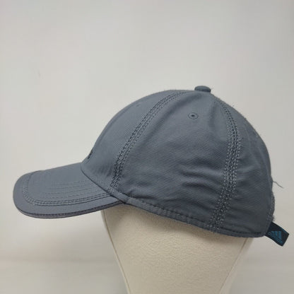 Adidas Strapback Hat Gray One Size 3-Stripes Logo Adjustable