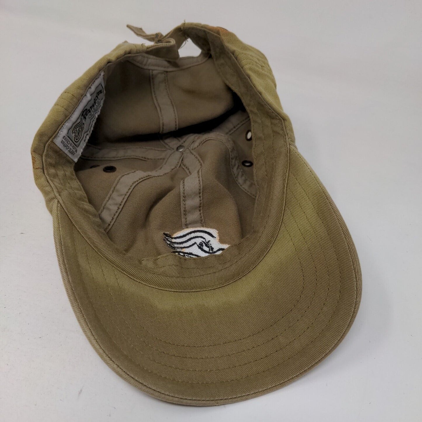 Panera Bread Employee Slideback Hat Tan One Size Embroidered Adjustable